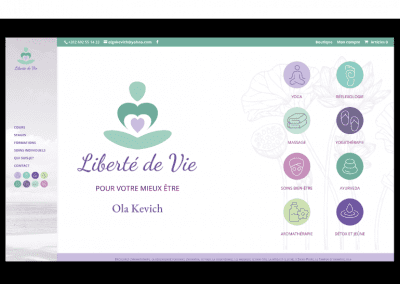 Projet « Liberté de Vie »: Charte identitaire, Site internet et Outils d’entreprise
