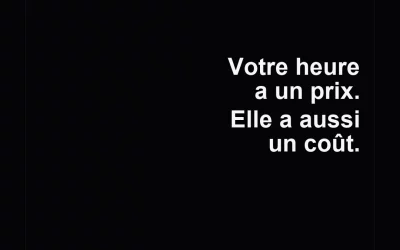 Combien vous coûte réellement une heure de votre temps ?