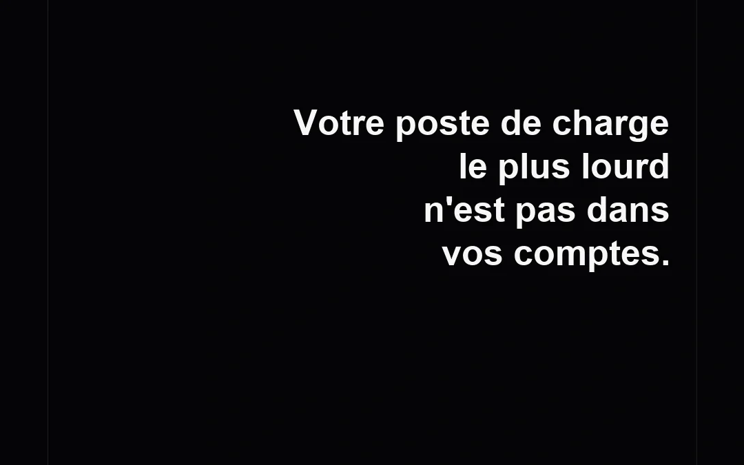 Le temps que vous perdez n&rsquo;apparaît nulle part dans vos comptes